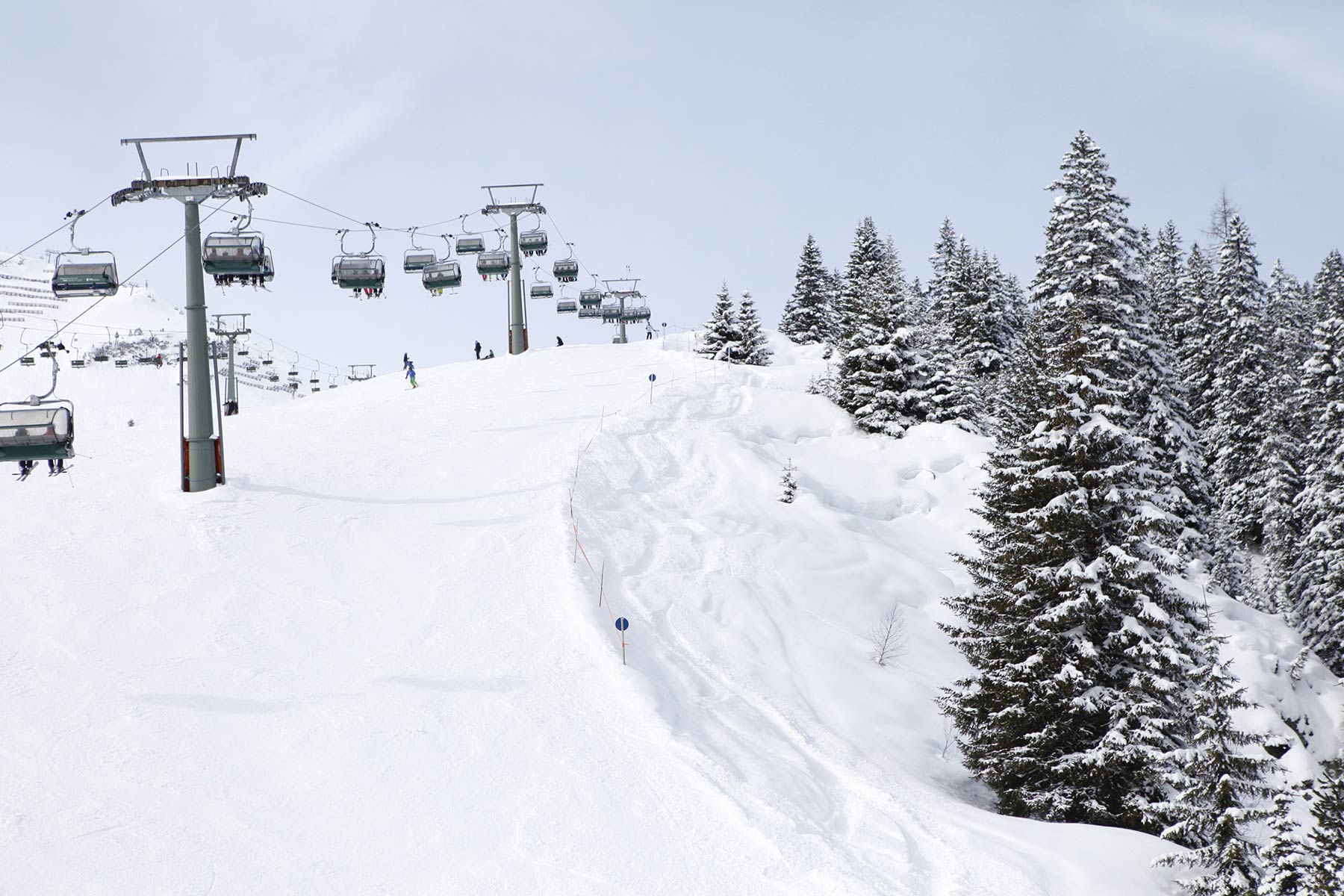 Schifahren in Lech